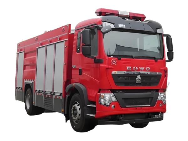 豪沃8.7噸水罐消防車